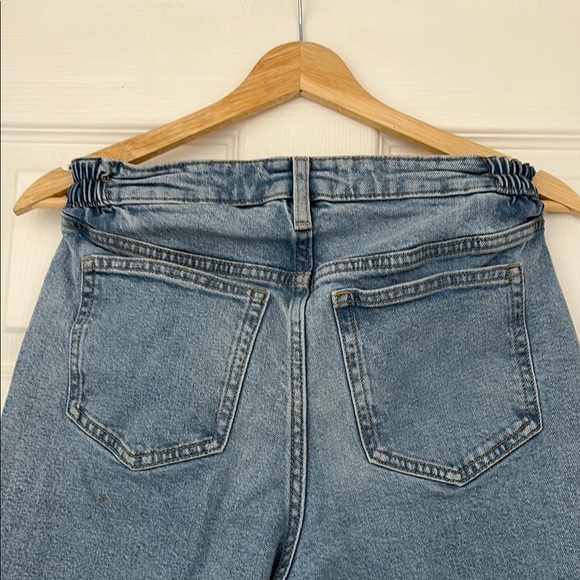 H&M Blue Straight Leg Maternity Jeans - Picture 4 of 6